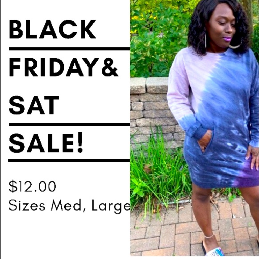 🆕 Tie Dye Sweat Dress